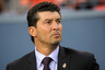 Head coach Jose Manuel de la Torre of Mexico looks on as he leads his team against New Zealand at INVESCO Field at Mile High in Denver, Colorado. Mexico defeated New Zealand 3-0 in their international friendly. (Photo by Doug Pensinger/Getty Images)