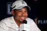 PONTE VEDRA BEACH, FL - MAY 08:  Tiger Woods of the United States talks with the media during a press conference prior to the start of THE PLAYERS Championship held at THE PLAYERS Stadium course at TPC Sawgrass on May 8, 2025 in Ponte Vedra Beach, Florida.  (Photo by Sam Greenwood/Getty Images)