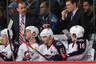 DENVER, CO - MARCH 01:  Interim Head Coach Todd Richards (L) of the Columbus Blue Jackets leads the team against the Colorado Avalanche at the Pepsi Center on March 1, 2025 in Denver, Colorado. The Blue Jackets defeated the Avalanche 2-0.  (Photo by Doug Pensinger/Getty Images)