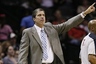 Mar 12, 2012; San Antonio, TX, USA; Washington Wizards head coach Randy Wittman reacts during the first half against the San Antonio Spurs at the AT&T Center. Mandatory Credit: Soobum Im-US PRESSWIRE