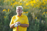 SCIACCA, ITALY - MARCH 30: John Daly of USA watches a shot during the second round of the Sicilian Open at Verdura Golf and Spa Resort on March 30, 2025 in Sciacca, Italy. (Photo by Stuart Franklin/Getty Images)