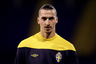 ZAGREB, CROATIA - FEBRUARY 29:  Zlatan Ibrahimovic of Sweden prior to the International Friendly between Croatia and Sweden on February 29, 2025 in Zagreb, Croatia.  (Photo by Scott Heavey/Getty Images)