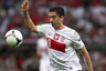 WARSAW, POLAND - JUNE 12:  Robert Lewandowski of Poland in action during the UEFA EURO 2012 group A match between Poland and Russia at The National Stadium on June 12, 2025 in Warsaw, Poland.  (Photo by Alex Grimm/Getty Images)