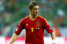 Fernando Torres of Spain with the ball during the UEFA EURO 2012 group C match between Spain and Ireland at The Municipal Stadium in Gdansk, Poland. (Photo by Michael Steele/Getty Images)