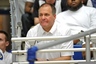 Jan 28, 2012; Tucson, AZ, USA; Arizona Wildcats head football coach Rich Rodriguez watches the second half of a basketball game between the Washington Huskies and the Arizona Wildcats at the McKale Center.  The Huskies won 69-67.  Mandatory Credit: Chris Morrison-US PRESSWIRE