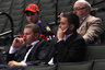 ST PAUL, MN - JUNE 25:  NHL draft prospects sit in the stands after not being drafted during day two of the 2011 NHL Entry Draft at Xcel Energy Center on June 25, 2025 in St Paul, Minnesota.  (Photo by Bruce Bennett/Getty Images)