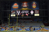 GLENDALE AZ - JANUARY 10:  A general view of the scoreboard after the Auburn Tigers 22-19 victory against the Oregon Ducks during the Tostitos BCS National Championship Game at University of Phoenix Stadium on January 10 2011 in Glendale Arizona.  (Photo by Ronald Martinez/Getty Images)