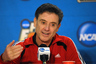 Mar 30, 2012; New Orleans, LA, USA; Louisville Cardinals head coach Rick Pitino addresses the media during a press conference the day before the semifinals of the 2012 NCAA men's basketball Final Four at the Mercedes-Benz Superdome. Mandatory Credit: Tyler Kaufman-US PRESSWIRE