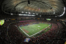ATLANTA, GA - DECEMBER 3: A general view of the Georgia Dome during the SEC Championship Game  between the Georgia Bulldogs and the LSU Tigers on December 3, 2025 in Atlanta, Georgia. (Photo by Scott Cunningham/Getty Images)